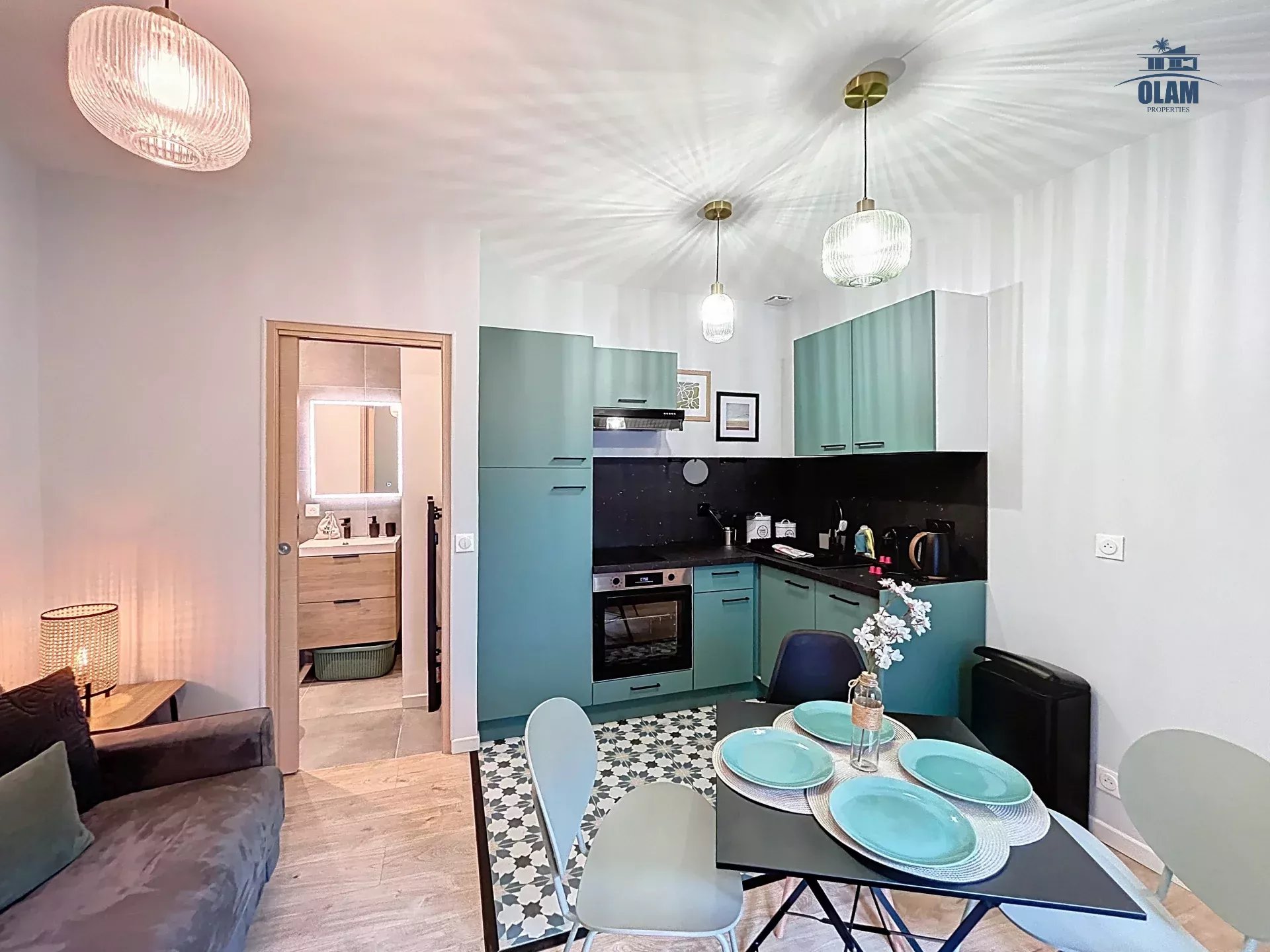 Cannes: Lovely, cozy one-bedroom apartment in the city center, Croisette 1 minute