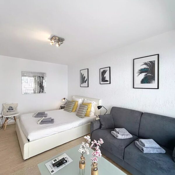 Cannes: charming, quiet studio in the city center