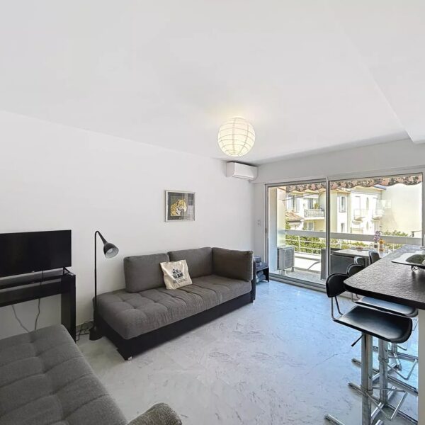 Cannes: Palm Beach area – 1 bedroom – Sea view