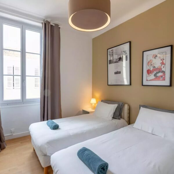 Cannes : très bel appartement au calme en centre ville