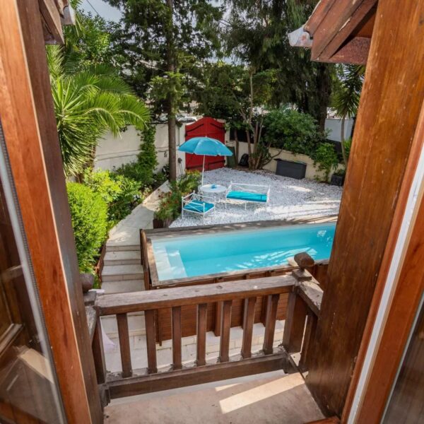 Maison Cannes Montfleury : 3 chambres, 3 bains, terrasse avec piscine et barbecue