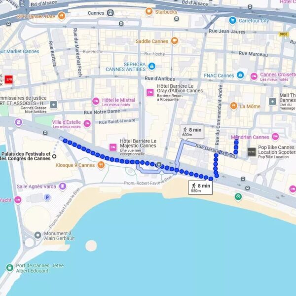 Cannes: very nice, quiet apartment in the city center