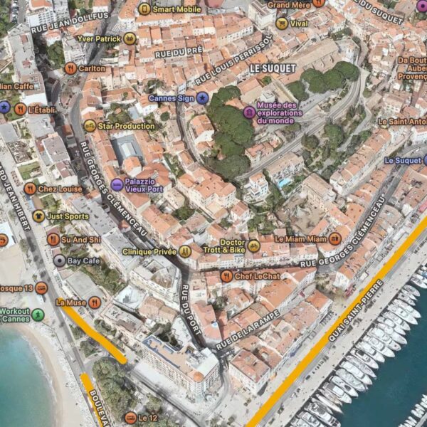 Cannes : Vue mer imprenable – Appartement 2 chambres lumineux au calme avec loggia