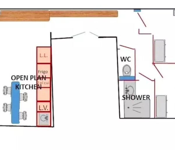 Cannes : bel appartement avec terrasse et vue sur le vieux port