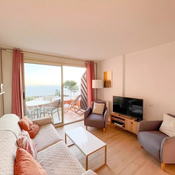 Théoule : Splendide appartement vue mer, résidence piscine