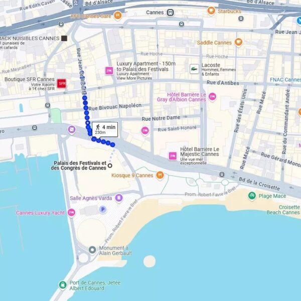 Cannes: charming studio in the city center