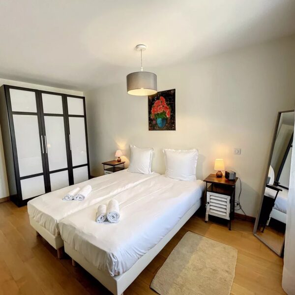 Apartment Cannes Centre: luxurious 3-bedrooms, luxury residence, ideal quiet location