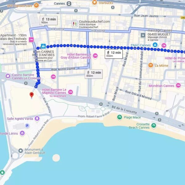 Apartment Cannes Banane : 1-bedroom close to the center