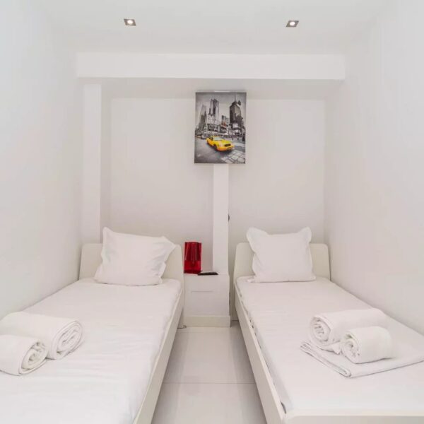 Appartement Cannes : moderne, 2 chambres, terrasse, proche Croisette