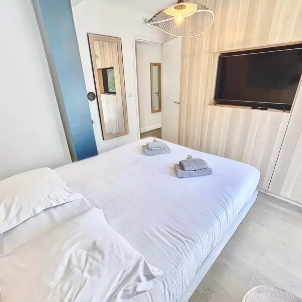 Appartement Cannes Croisette : 3 pièces rénové, proche Palais des Festivals