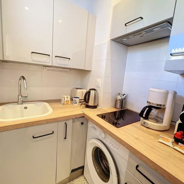 Studio Cannes : verdure, calme absolu