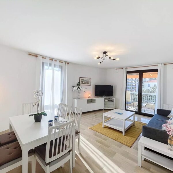 Appartement Cannes Centre : 2 pièces, balcon, parking résidentiel
