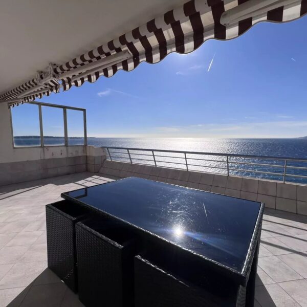 Cannes: Rooftop 2-room apartment with sea view