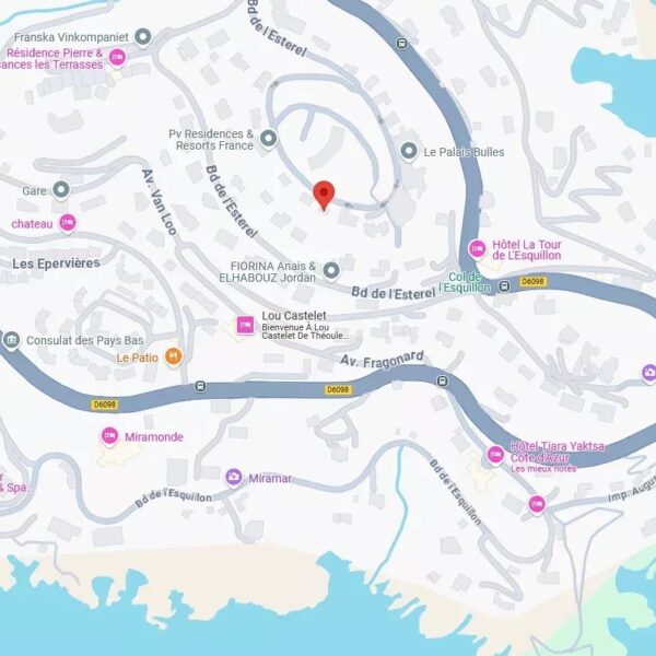 Théoule : Villa 3 chambres avec piscine et vue mer