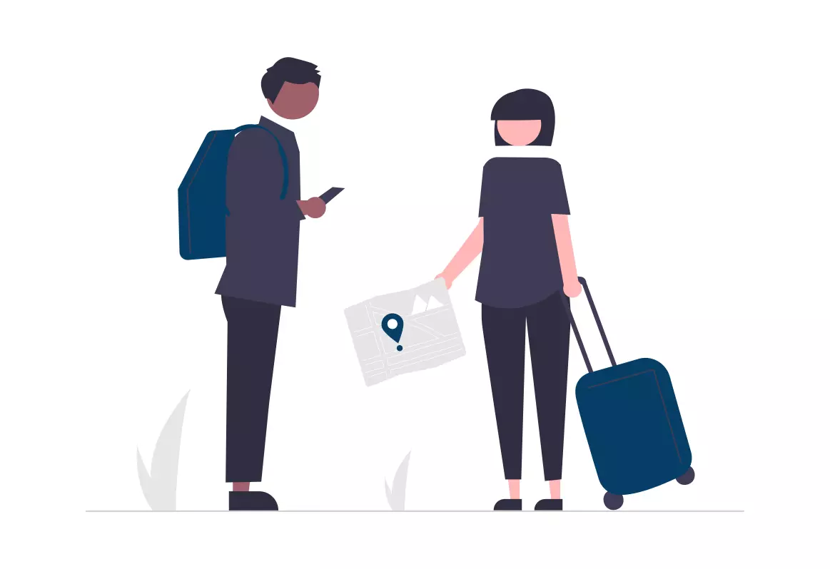 Accueil des clients en personne