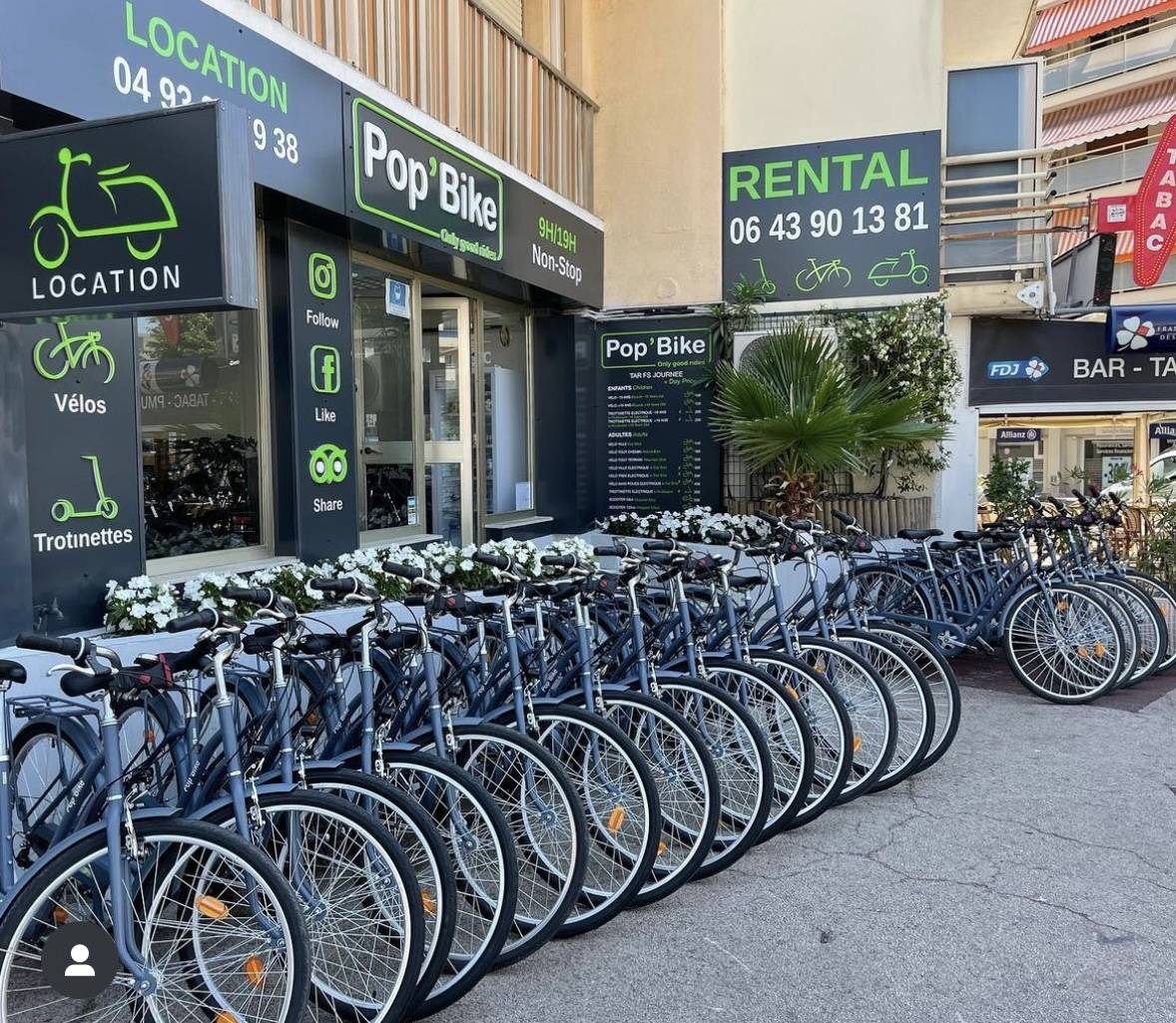 Pop'Bike Partenaire location Olam Properties