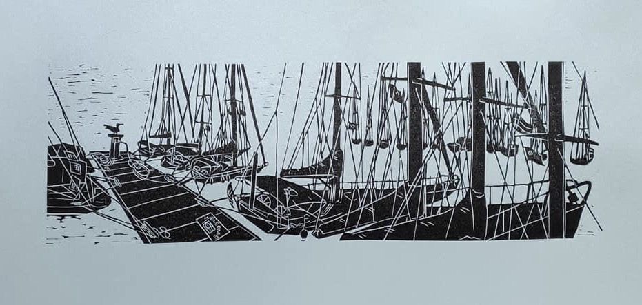 Voyager - c'est ce qui laisse des traces dans l'âme / Travelling - that's what leaves its mark on the soul! : bateau ancien gravure