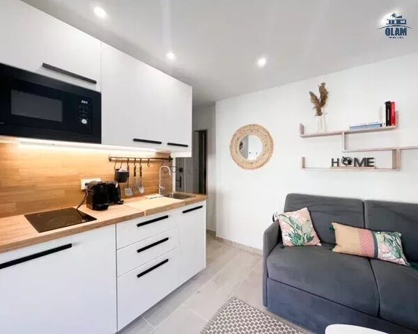 Cannes  : appartement 2 pièces au calme à 2 mn des plages