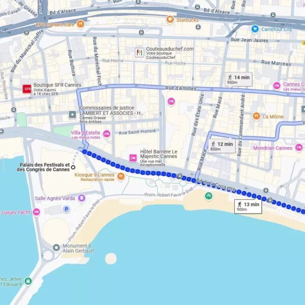 Cannes : très bel appartement dans une résidence sécurisée et au calme