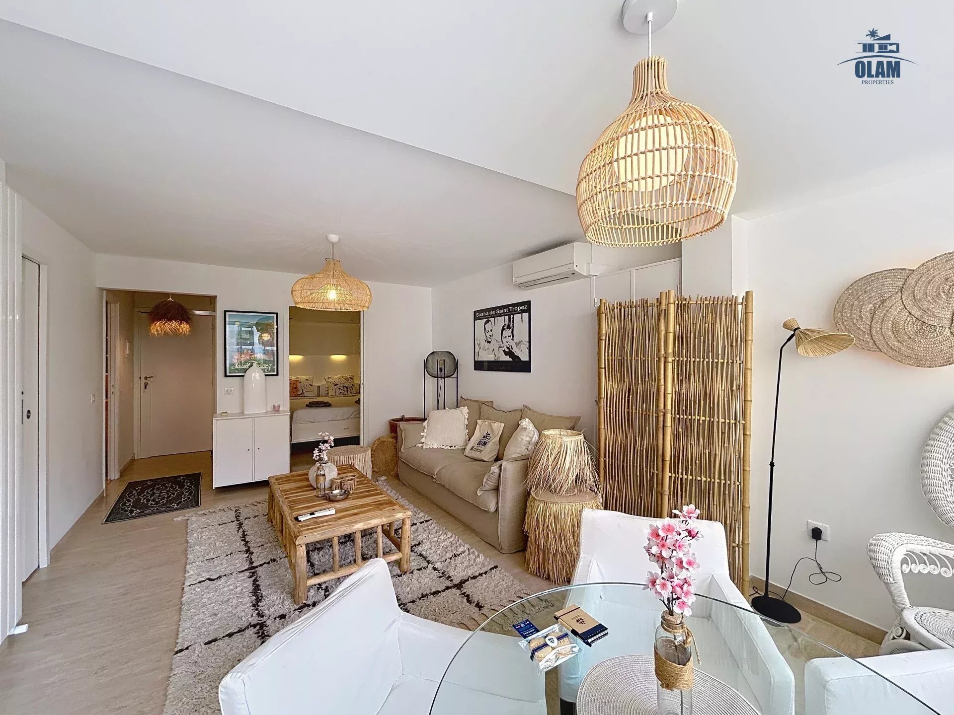 Cannes : très bel appartement dans une résidence sécurisée et au calme