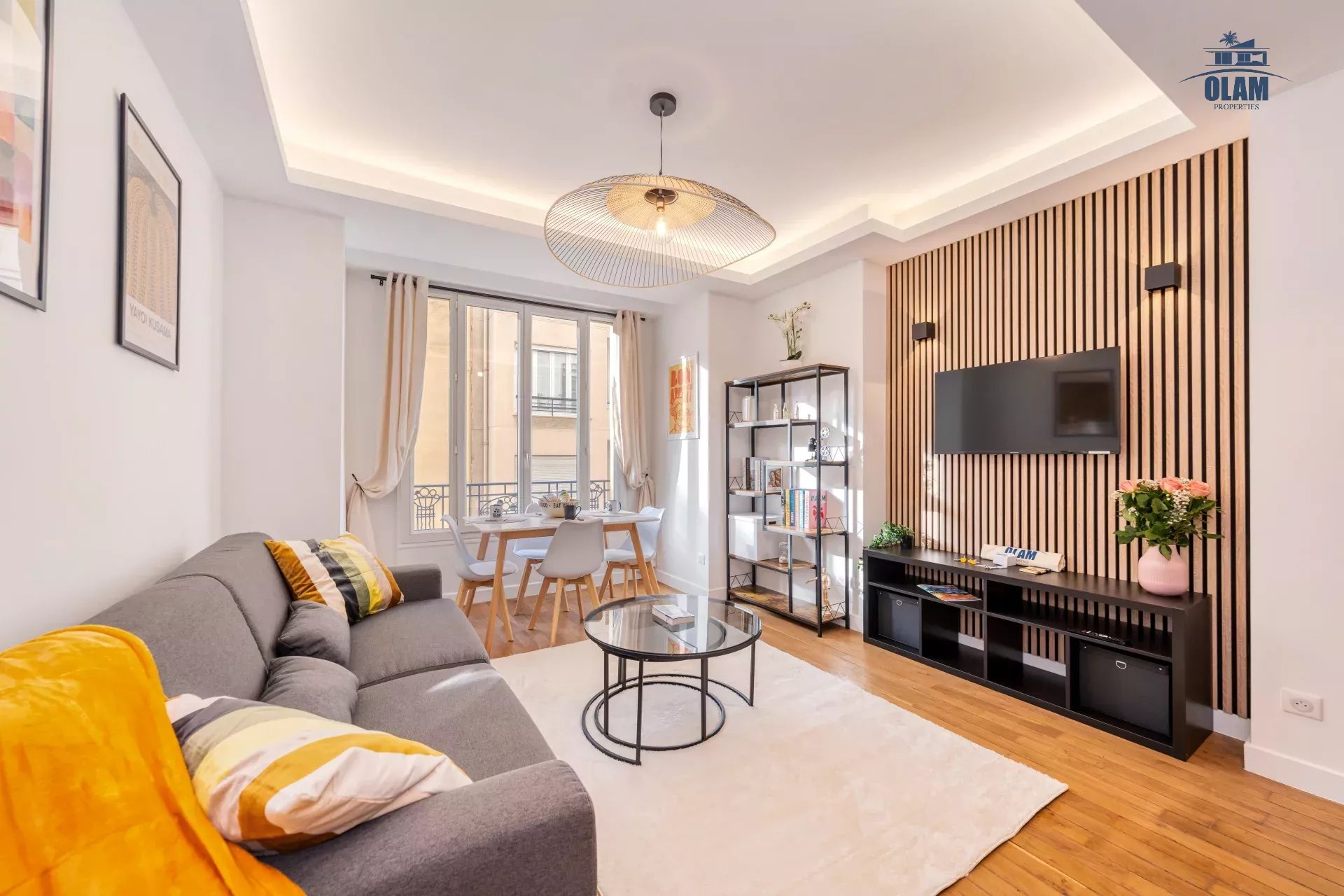 Appartement Cannes Croisette : 3 Pièces ensoleillé, rénové avec goût, très belles prestations, plages à 2 mns