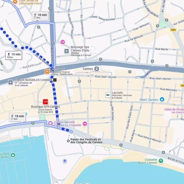 Cannes: Lovely studio 15 minutes walk from the Palais