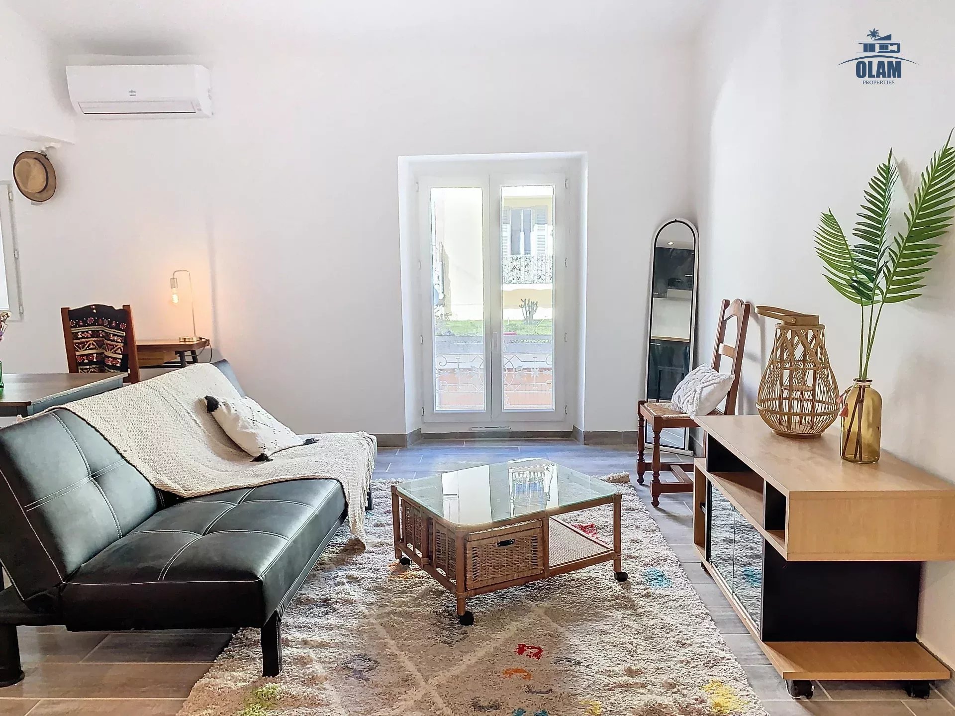Appartement Cannes Centre Ville : Studio, 35m², style loft