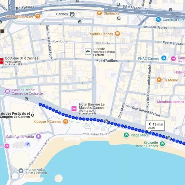 Cannes: charming studio in a secure residence 3 minutes from the beaches