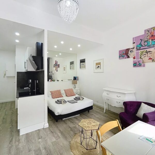 Cannes: charming studio located near to the beaches
