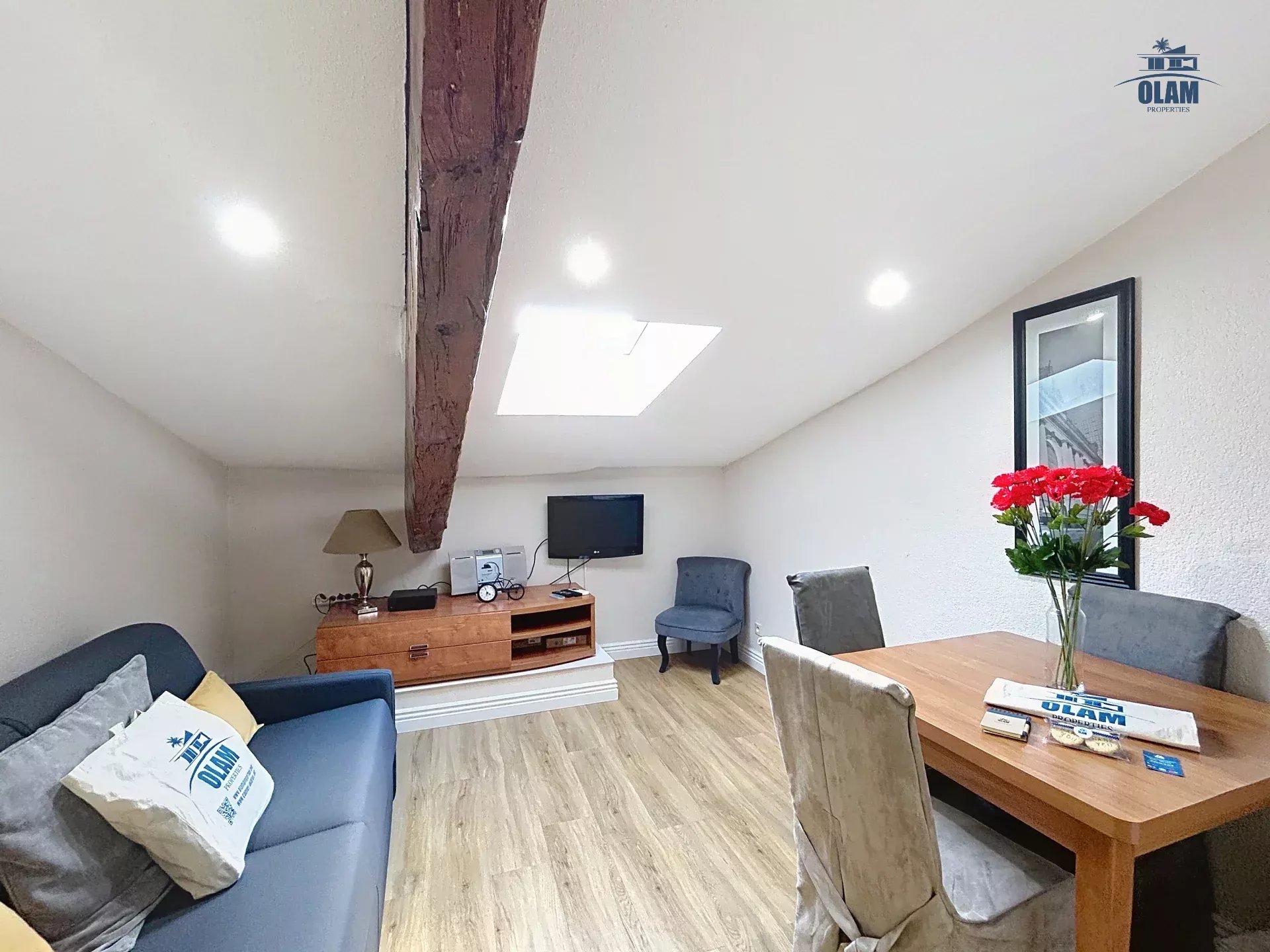 Cannes  : appartement 2 pièces au calme à 2 mn des plages