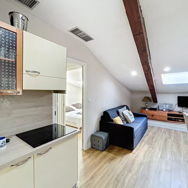 Cannes  : appartement 2 pièces au calme à 2 mn des plages