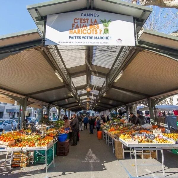 Cannes hyper centre 3 pièces rénové terrasse, ascenseur, Marché Gambetta