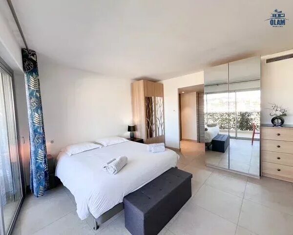 Cannes : Splendid 1BR in new residence – Palais 3 mns