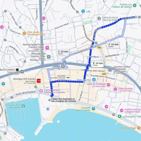 Cannes : Splendid 1BR in residence – pool and garden