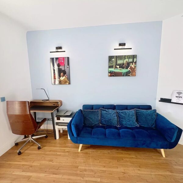 Cannes : 50 nuances de bleu – Appartement Moderne 2 pièces en centre ville