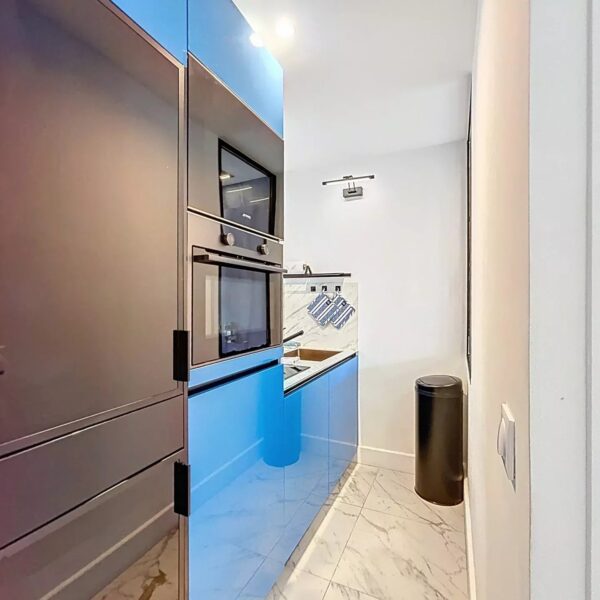 Cannes : 50 nuances de bleu – Appartement Moderne 2 pièces en centre ville