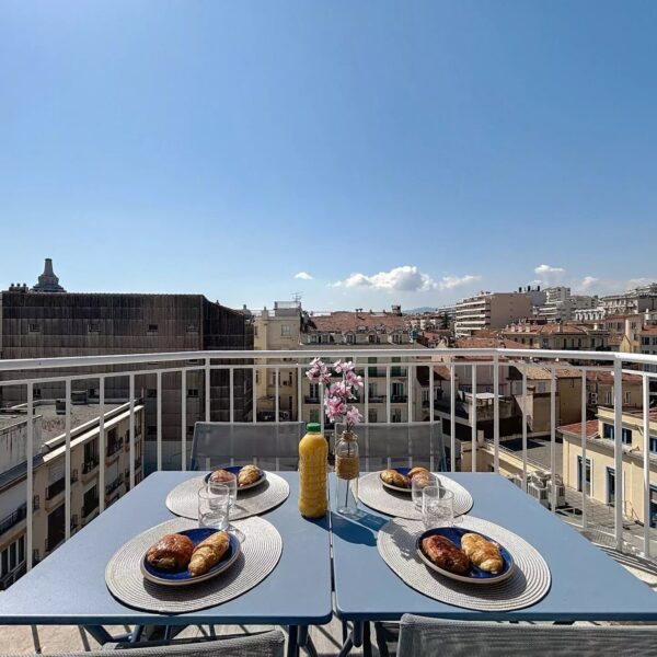 Cannes :Duplex d’Exception – 5 Chambres – 2 Terrasses – À 1 Minute du Palais des Festivals – Cannes Hyper-Centre