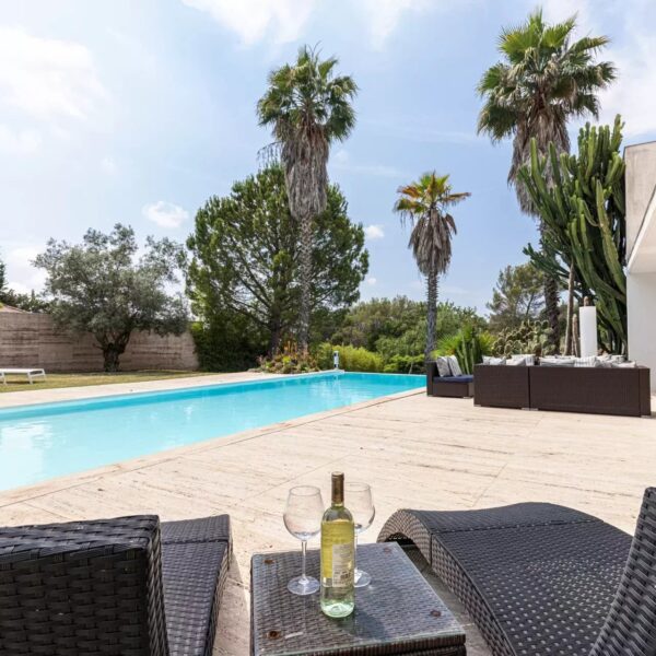 Villa contemporaine d’architecte – Entre Biot et Valbonne