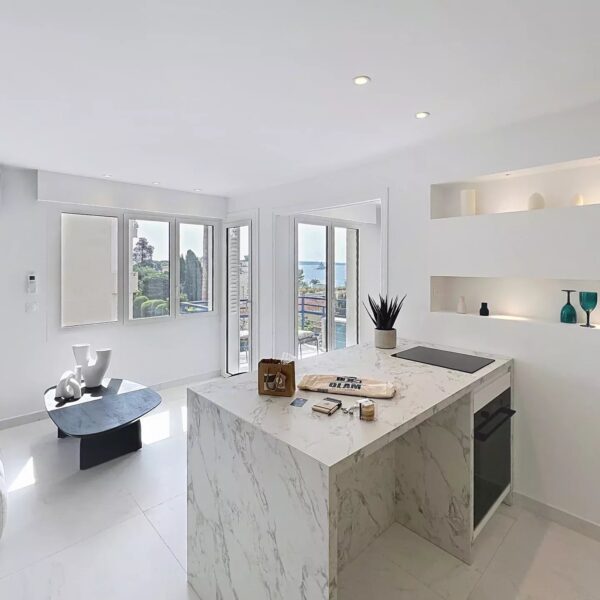 Appartement Cannes  avec vue mer imprenable terrasse, proche plages du Midi