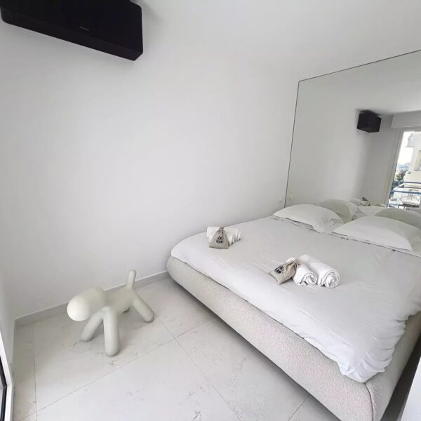 Cannes Charming 31sqm 1BDR flat, sea view, near beaches, terrace. Renovated 2025