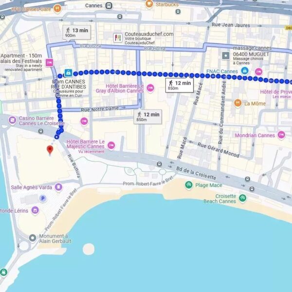 Cannes Banane: Cozy studio apartment in the city center with a small balcony, renovated in 2025