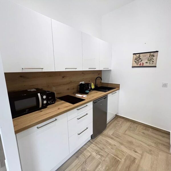 Cannes Banane: Cozy studio apartment in the city center with a small balcony, renovated in 2025