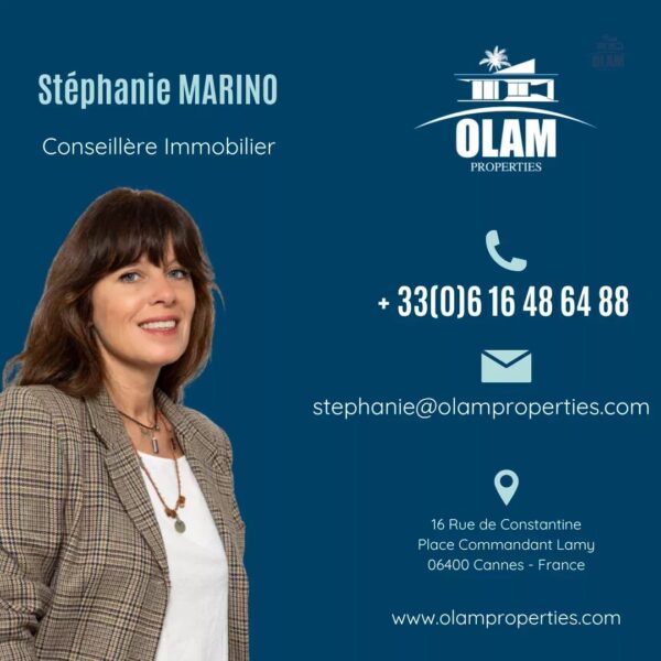 Maison de charme, Le Cannet Historique: 3 pièces+ espace polyvalent