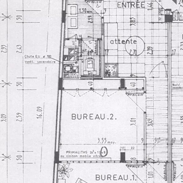 Bright office space in Cannes Hyper Centre – ideal for investors