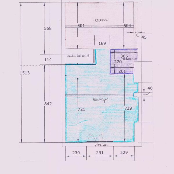 Trade funds Showroom / Shop, accessories and decoration, Cannes downtown