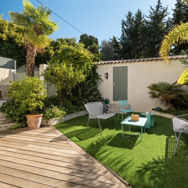 Luxury villa Cannes – 4P expo South, swimming pool, garden & sea view